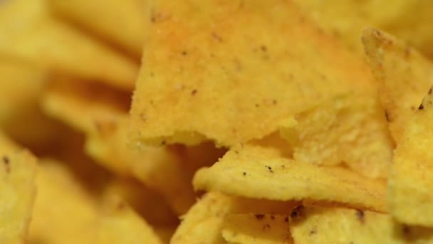 Roated nachos — стокове відео