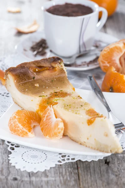 Gâteau au fromage fait maison — Photo