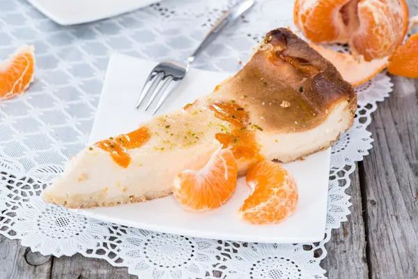 Portion of Cheese Cake — Stock Photo, Image