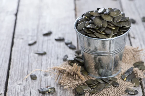 Portion of Pumpkin Seeds — Stock Photo, Image