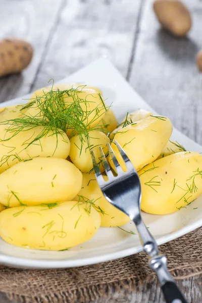 Частину картоплі — стокове фото
