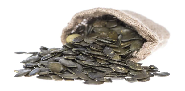 Isolated Pumpkin Seeds — Stock Photo, Image