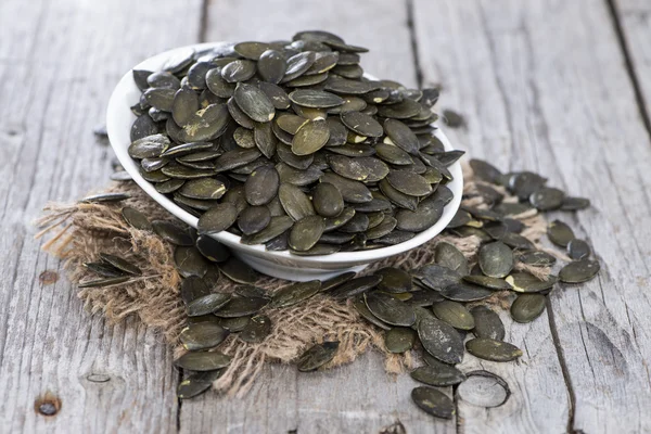 Portion of Pumpkin Seeds — Stock Photo, Image