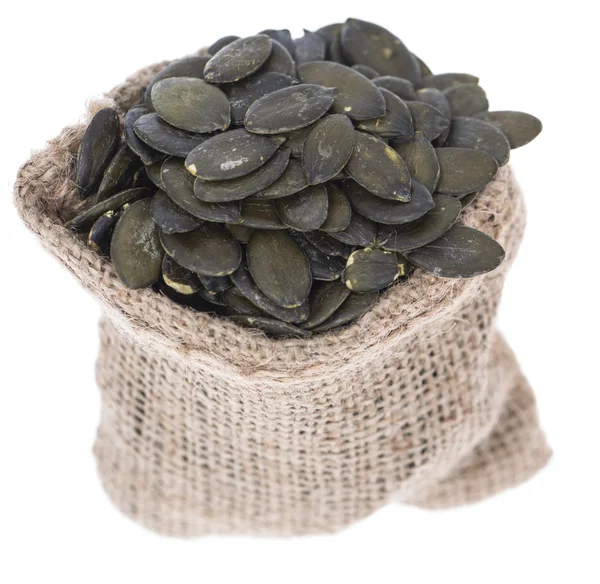 Isolated Pumpkin Seeds — Stock Photo, Image