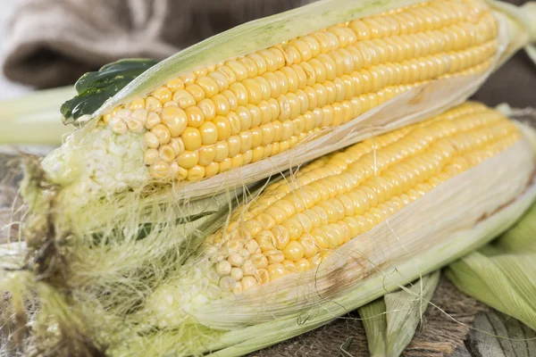 Fresh portion of Sweetcorn — Stock Photo, Image