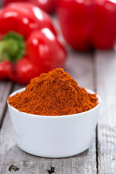 Část paprika prášku — Stock fotografie