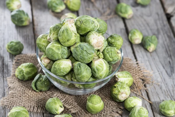 Raw Brussel Sprouts — Stock Photo, Image