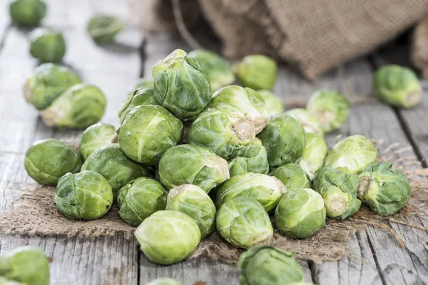 Heap of Brussel Sprouts — Stock Photo, Image
