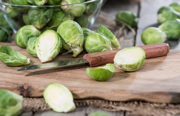 Fresh Brussel Sprouts — Stock Photo, Image