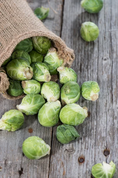 Fresh Brussel Sprouts — Stock Photo, Image