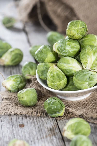 Raw Brussel Sprouts — Stock Photo, Image