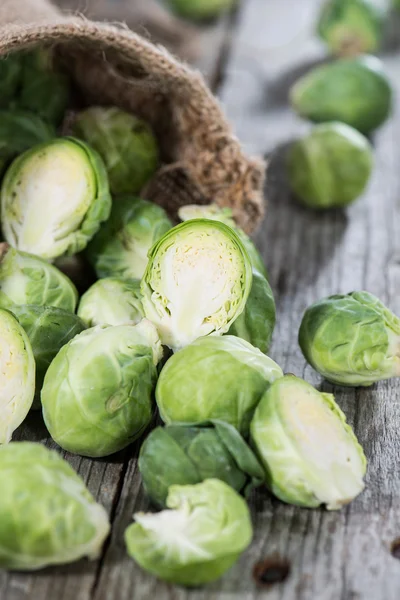 Fresh Brussel Sprouts — Stock Photo, Image