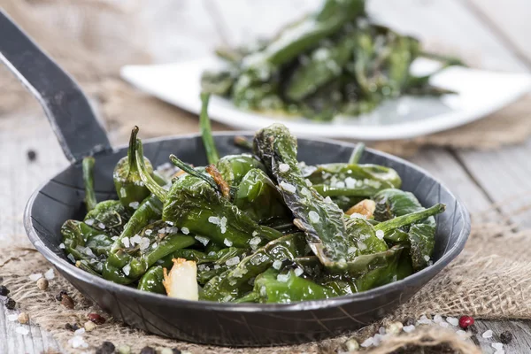 Pimientos de Padrón — Stock fotografie