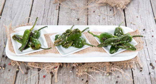 Salted Pimientos — Stock Photo, Image