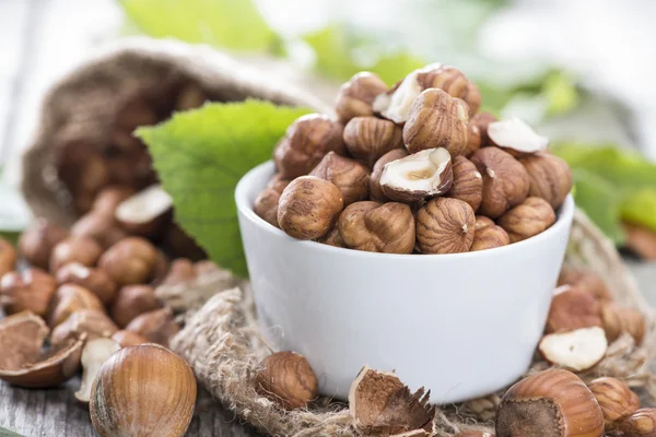 Heap of Hazelnuts — Stock Photo, Image