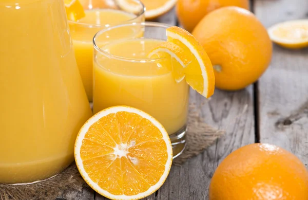 Färsk apelsinjuice — Stockfoto