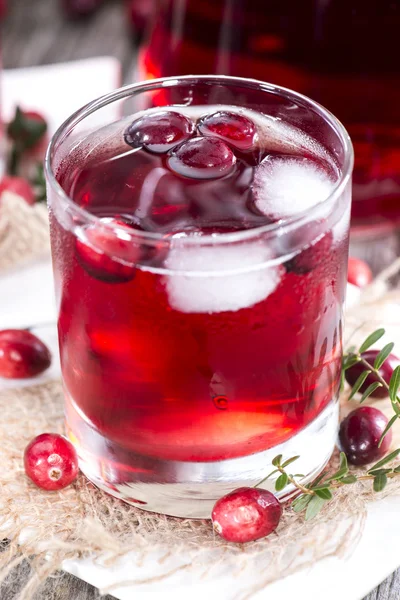 Cranberry Juice — Stock Photo, Image