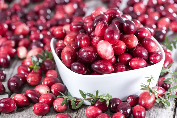 Heap of fresh Cranberries — Stock Photo, Image