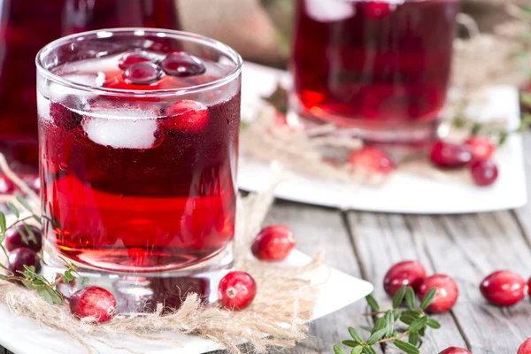 Cranberry Juice — Stock Photo, Image