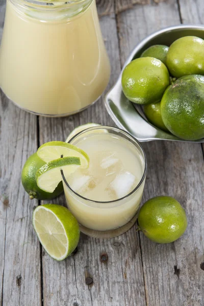 Fresh made Lime Juice — Stock Photo, Image