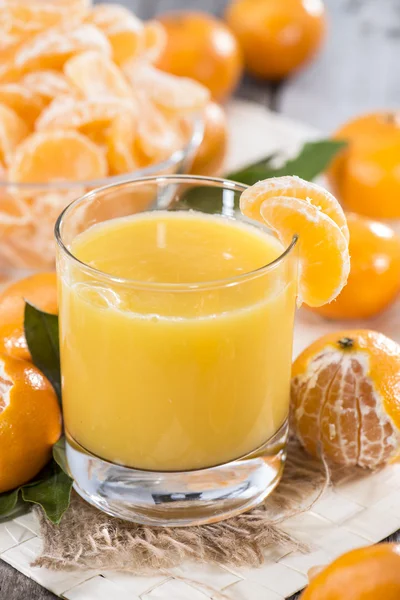 Hemlagad tangerine juice — Stockfoto