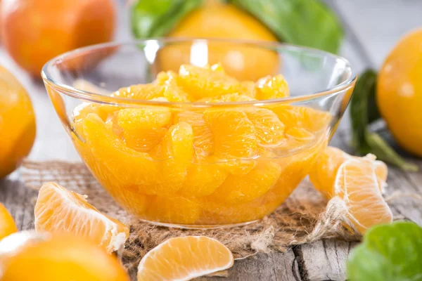 Heap of Preserved Tangerines — Stock Photo, Image