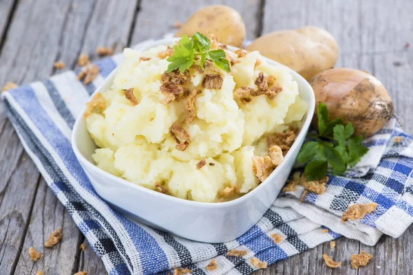 Portion Kartoffelpüree — Stockfoto