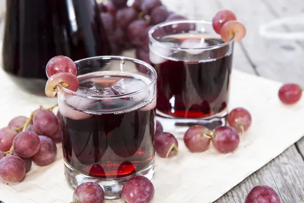 Chilled Red Grape Juice — Stock Photo, Image