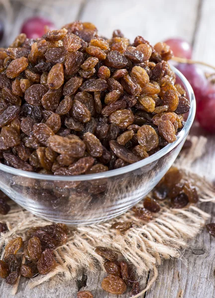 Portion of Raisins — Stock Photo, Image