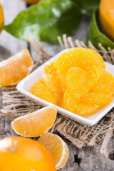 Konserwowane mandarynki — Zdjęcie stockowe