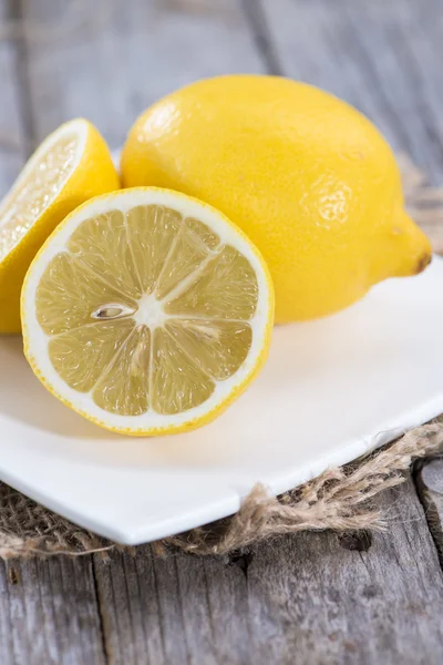 Friss citrom gyümölcsök — Stock Fotó