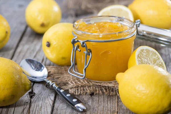 Fruchtige Zitronenmarmelade — Stockfoto