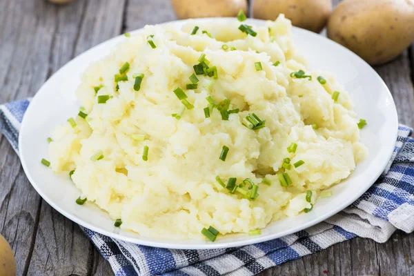 Porción de puré de patatas — Foto de Stock