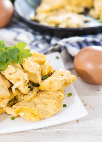 Scrambled Eggs — Stock Photo, Image