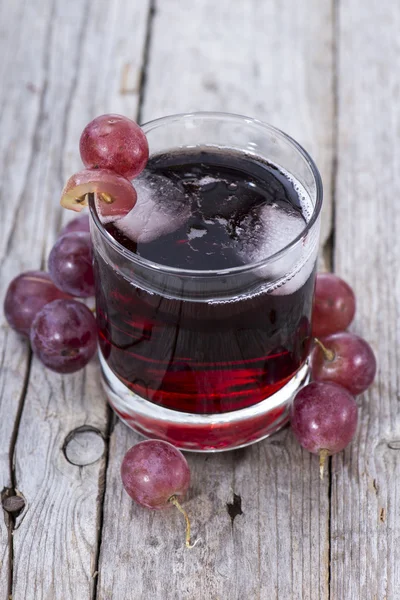 Chilled Red Grape Juice — Stock Photo, Image