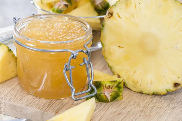 Portion of Pineapple Jam — Stock Photo, Image