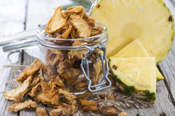 Portion of dried Pineapple — Stock Photo, Image
