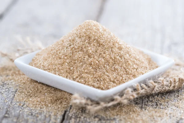 Brown Sugar (close-up shot) — Stock Photo, Image