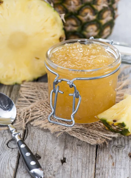 Homemade Pineapple Jam — Stock Photo, Image