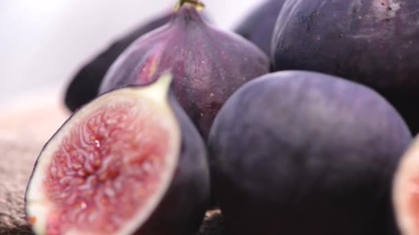 Some fresh Figs — Stock Video