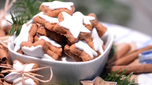 Dulces de Navidad — Vídeos de Stock