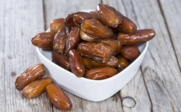 Dates séchées (close-up tourné) — Stockfoto