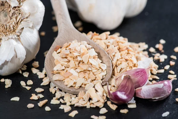 Heap of Garlic Spice — Stock Photo, Image