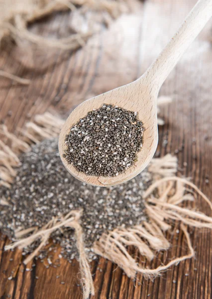 Fresh Chia Seeds — Stock Photo, Image