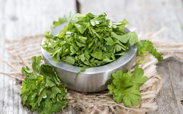 Fresh cutted Herbs (Parsley) — Stock Photo, Image