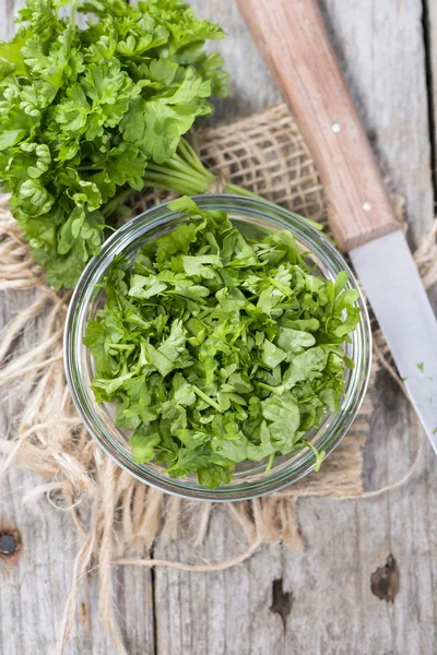 Frische Petersilie — Stockfoto