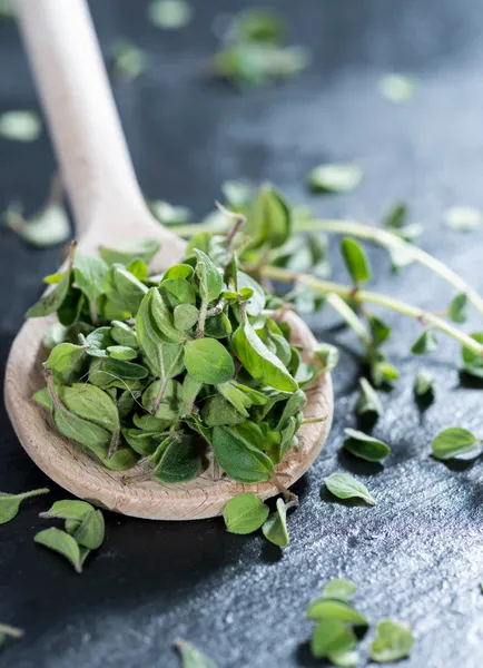 Portion of fresh Oregano — Stock Photo, Image