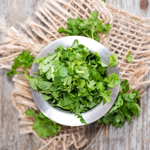 Fresh cutted Parsley — Stock Photo, Image