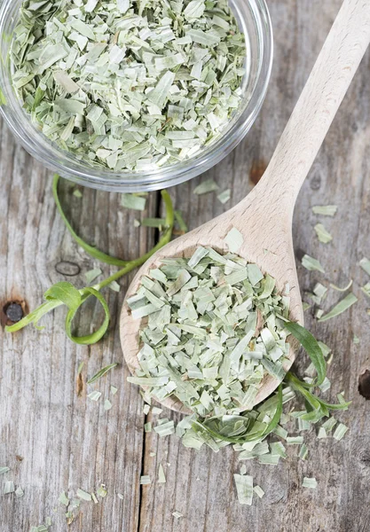 Portion of dried Tarragon — Stock Photo, Image