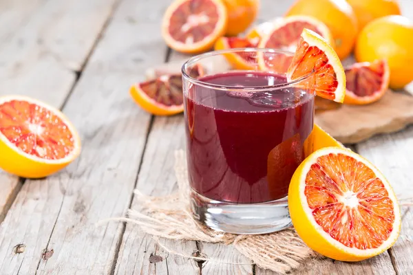 Blutorangensaft — Stockfoto